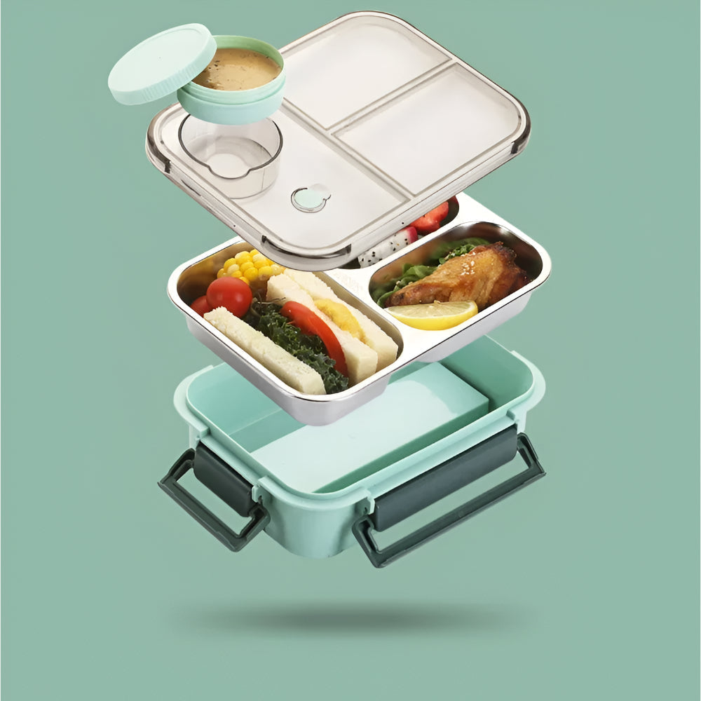 Insulated Lunch Box Stainless Steel Leak-Proof Container for Kids 3