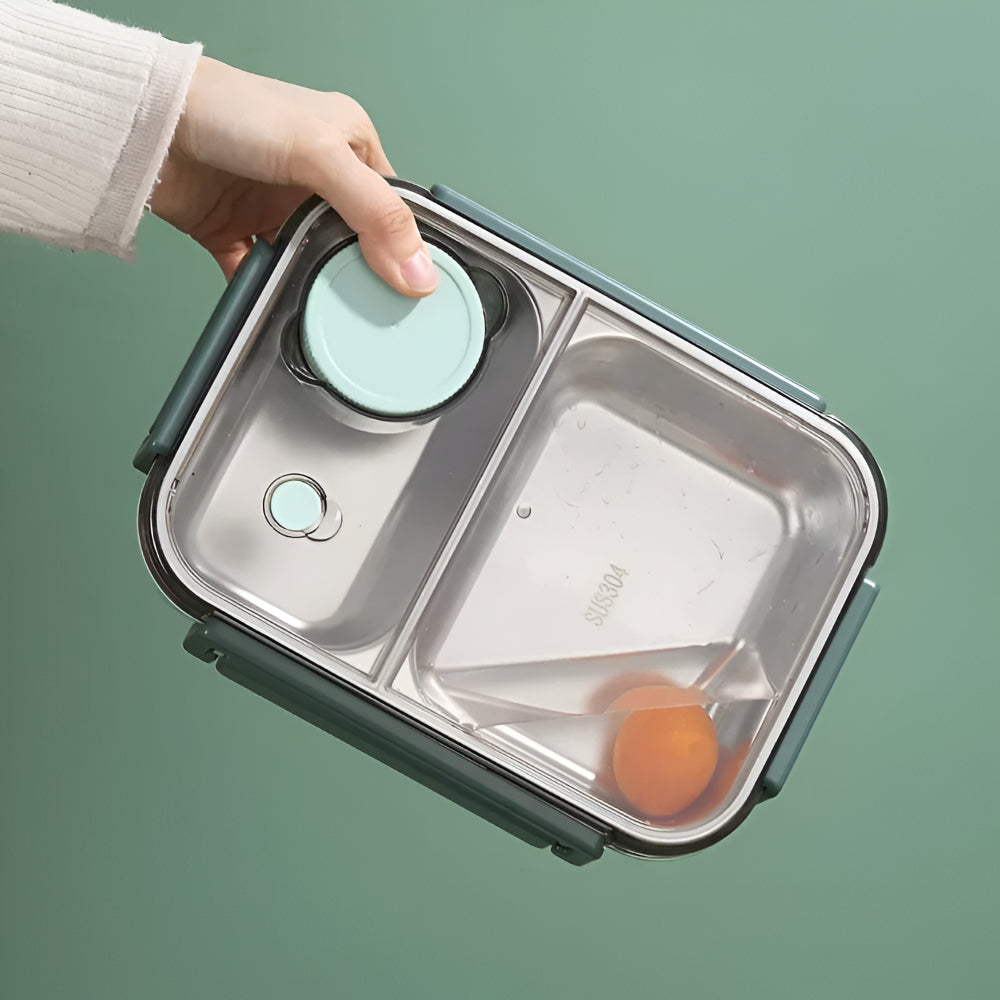 Insulated Lunch Box Stainless Steel Leak-Proof Container for Kids 8