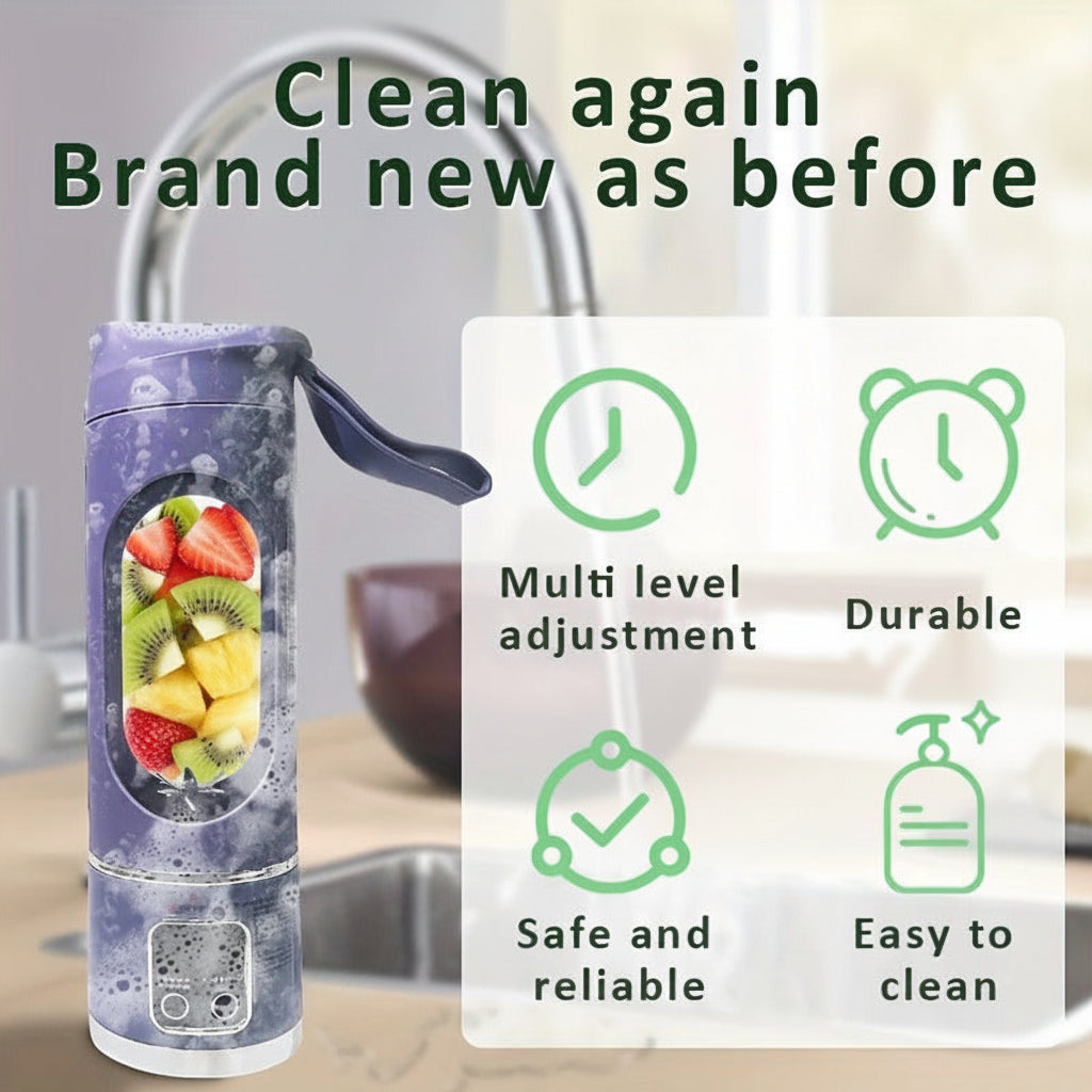 USB Rechargeable Portable Blender Bottle