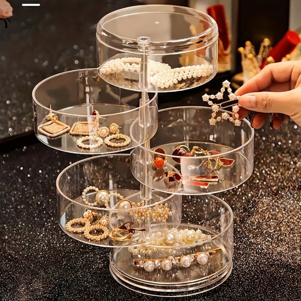 Rotating Jewellery Organiser Display Box