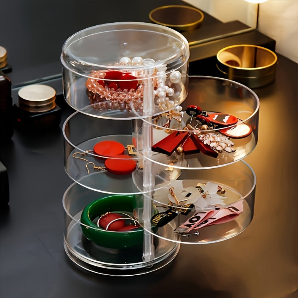 Rotating Jewellery Organiser Display Box