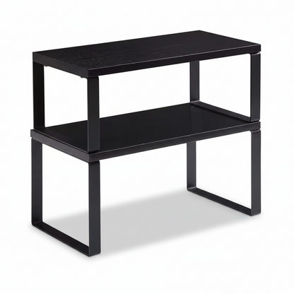 Stackable Metal Cabinet Shelf Organiser
