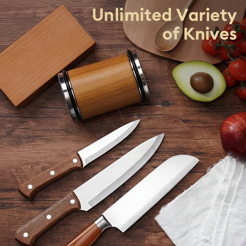 Magnetic Angle Diamond Knife Sharpening Set