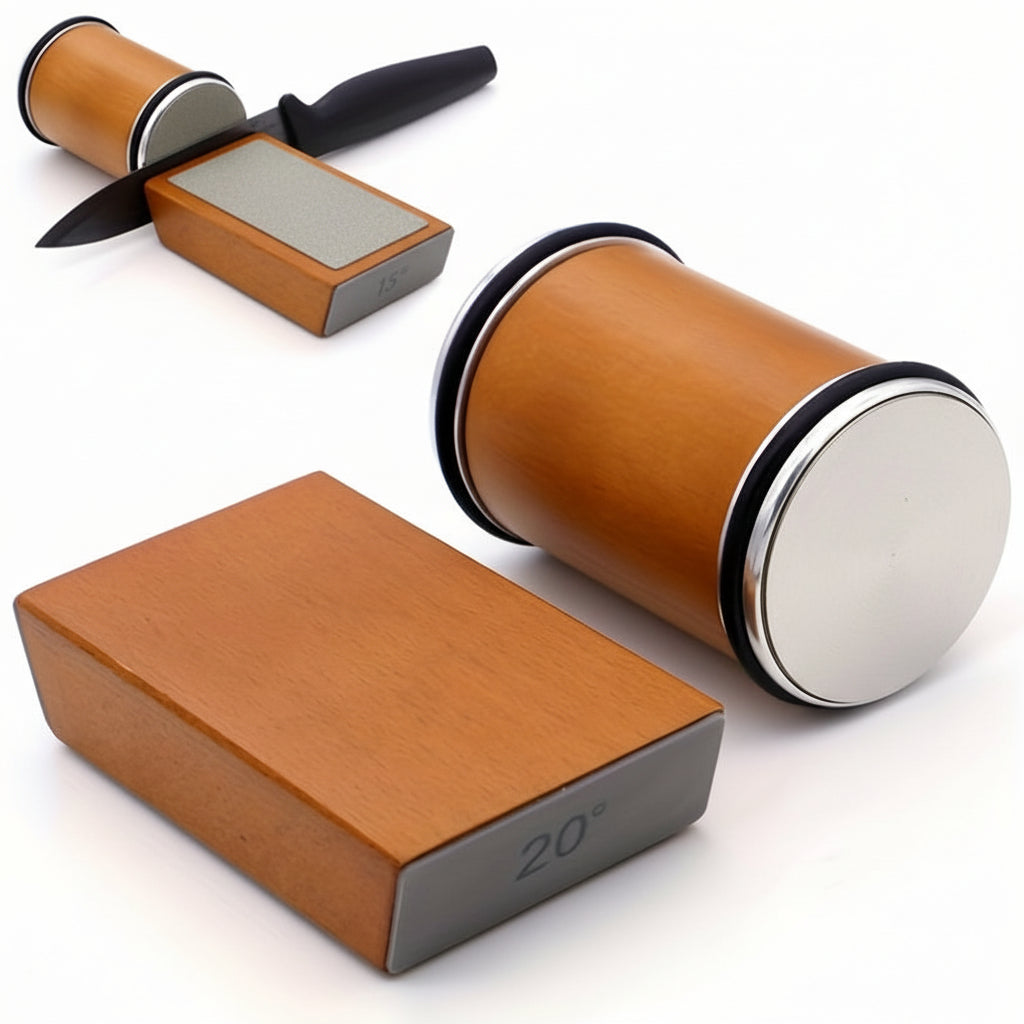 Magnetic Angle Diamond Knife Sharpening Set