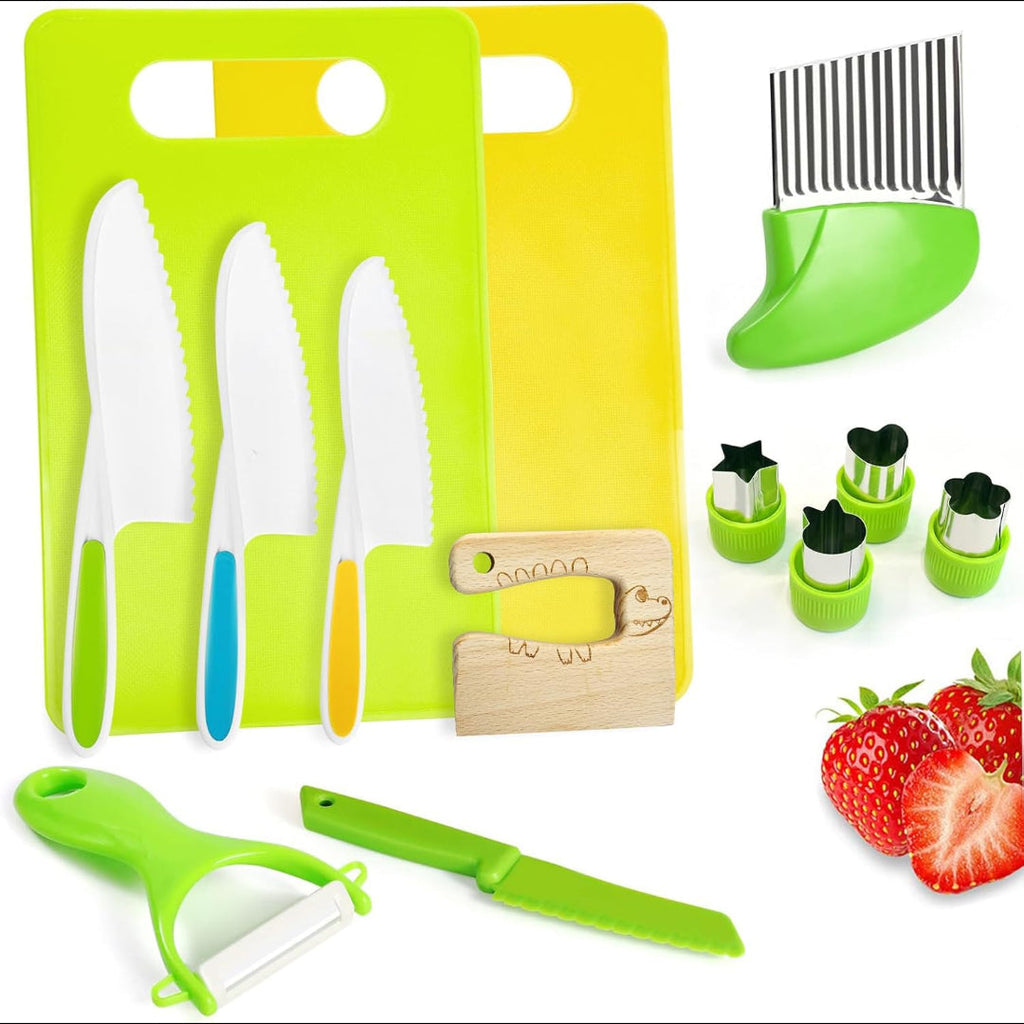Toddler Kids Knife & Utensil Set