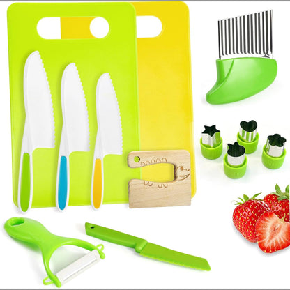 Toddler Kids Knife & Utensil Set