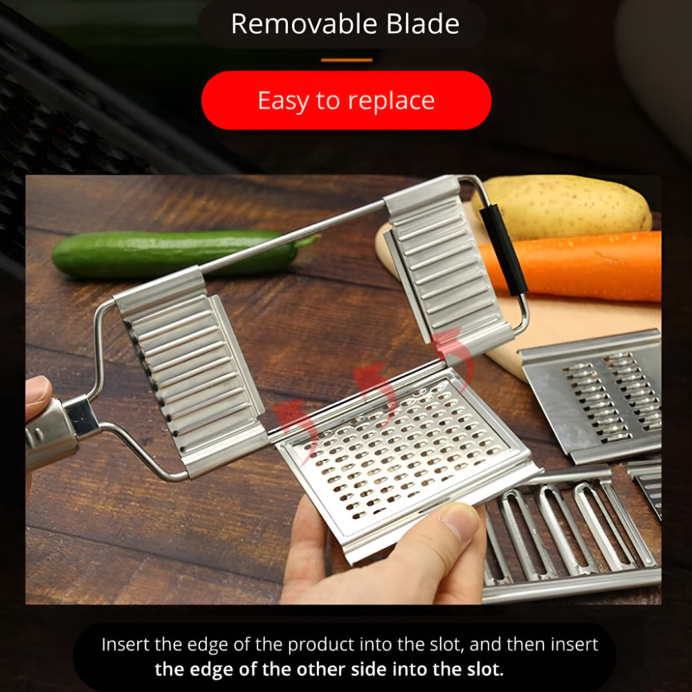 Stainless Steel Mandoline Slicer Set