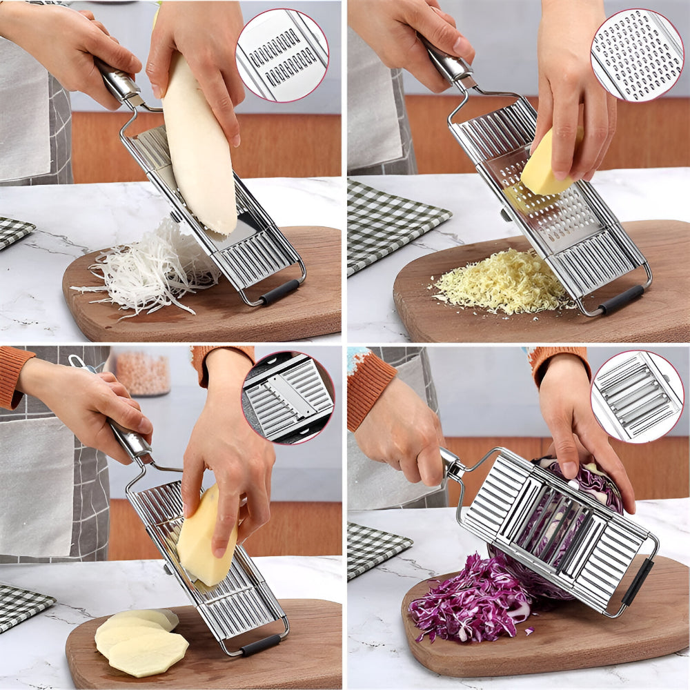 Stainless Steel Mandoline Slicer Set