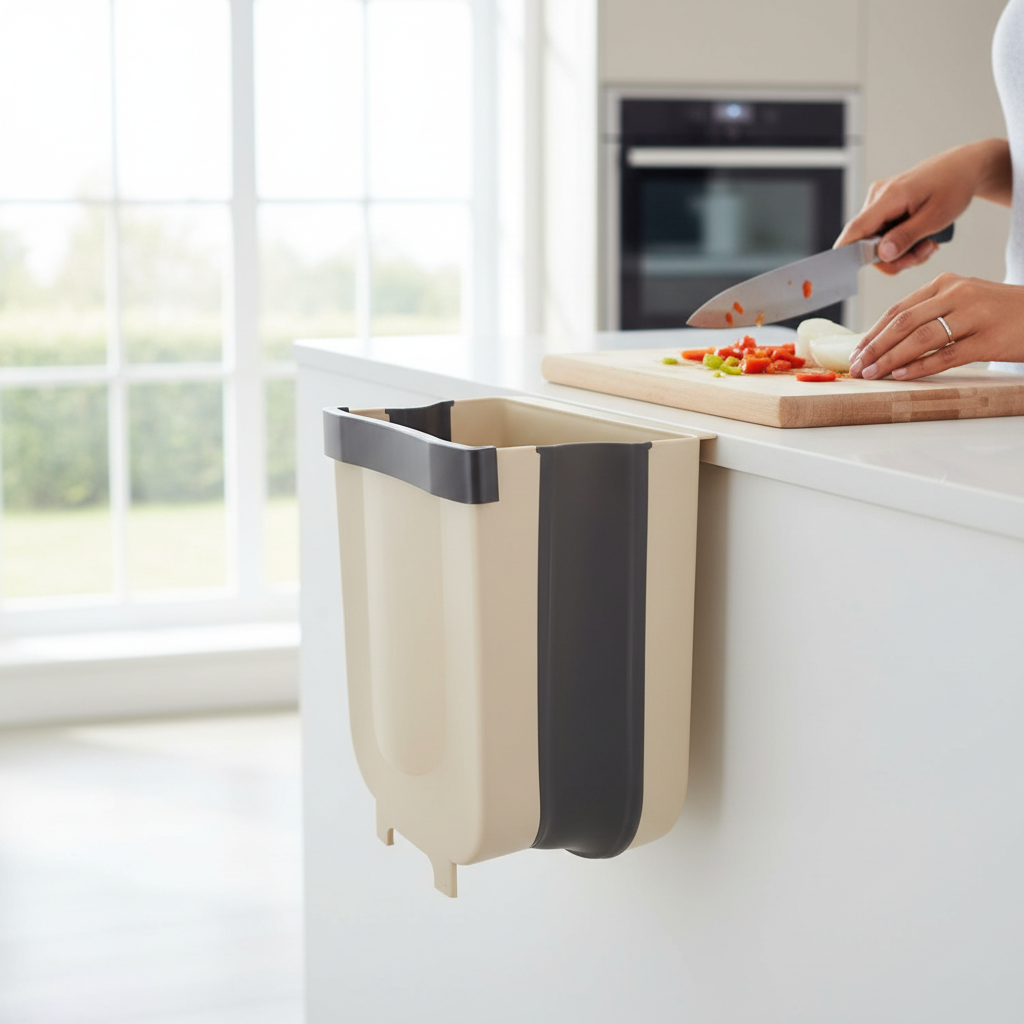 Foldable Hanging Cabinet Kitchen Bin