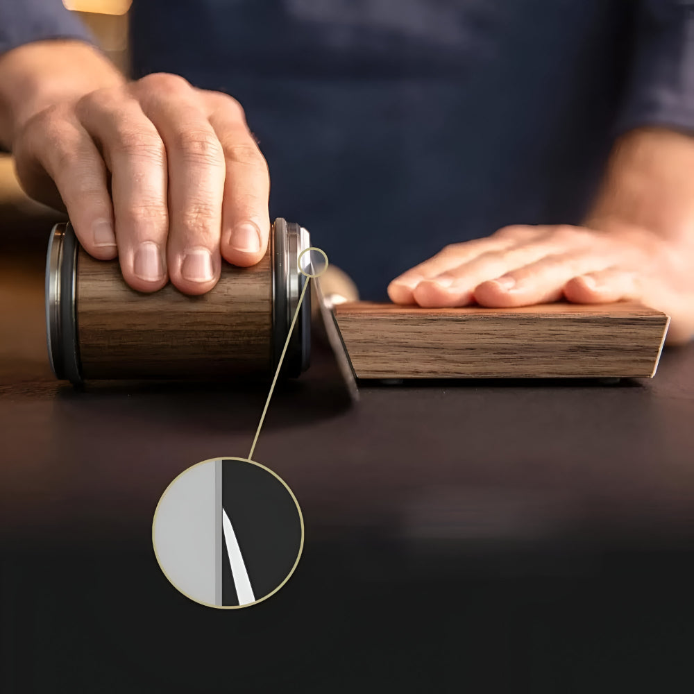 Rolling Dual Angle Knife Sharpener