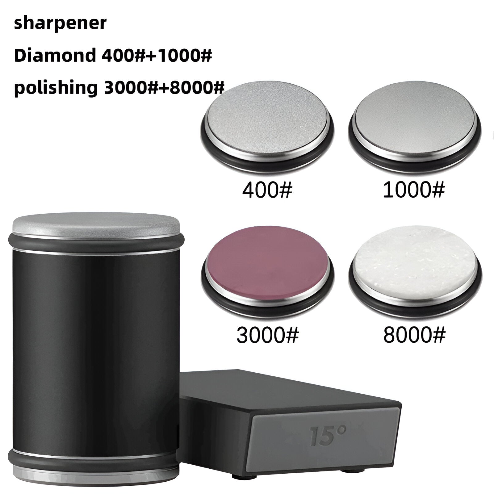 Rolling Dual Angle Knife Sharpener