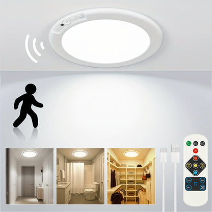 Motion Sensor Rechargeable Ceiling Light