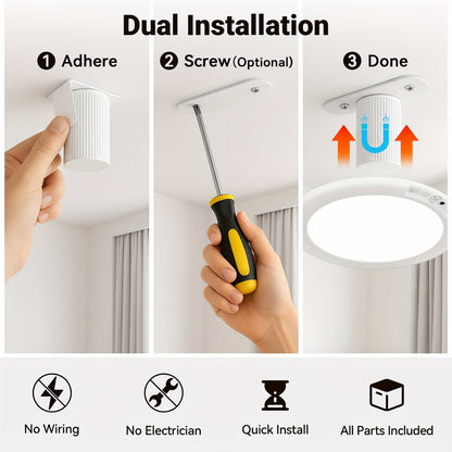 Motion Sensor Rechargeable Ceiling Light