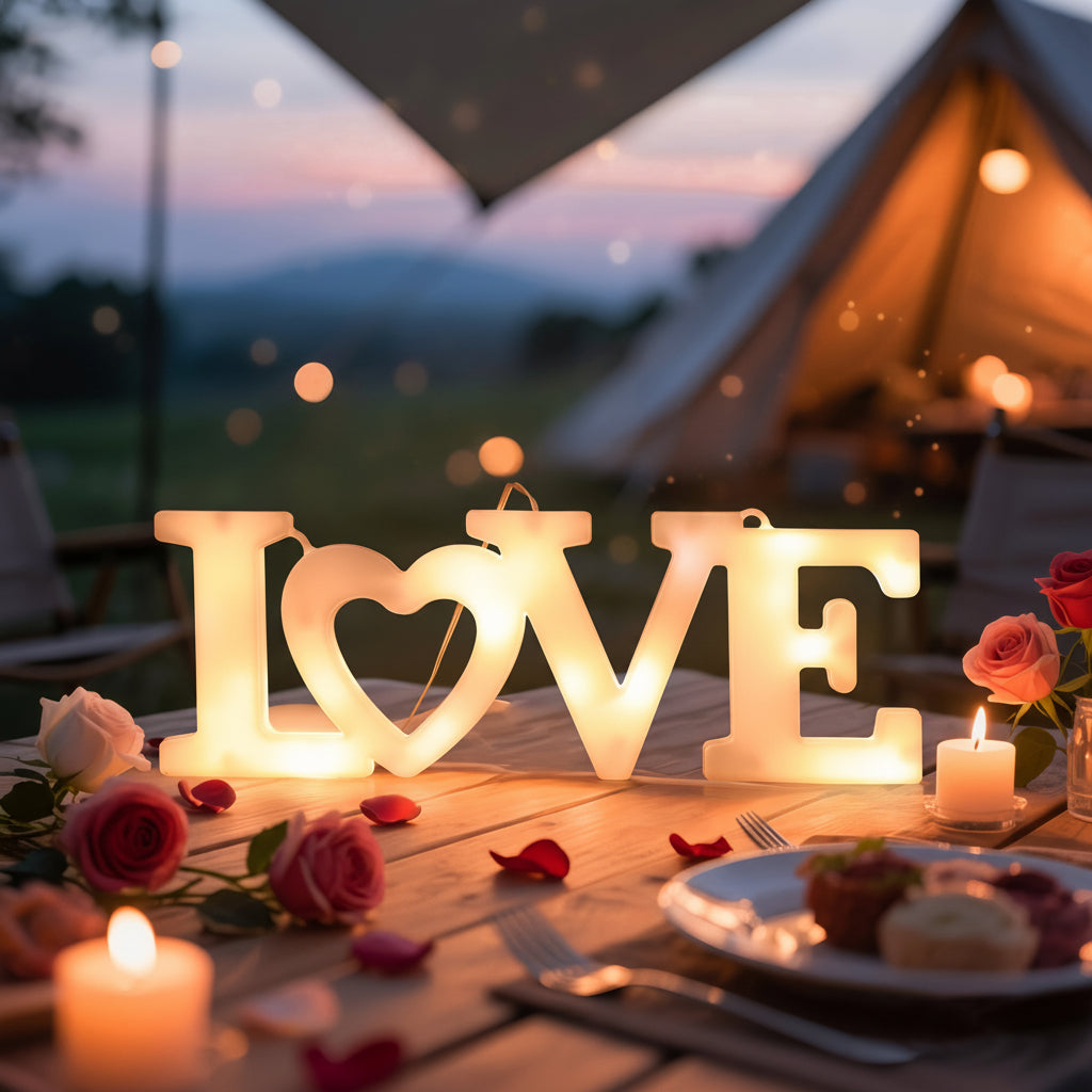 Heart LED Wall Night Light Decor