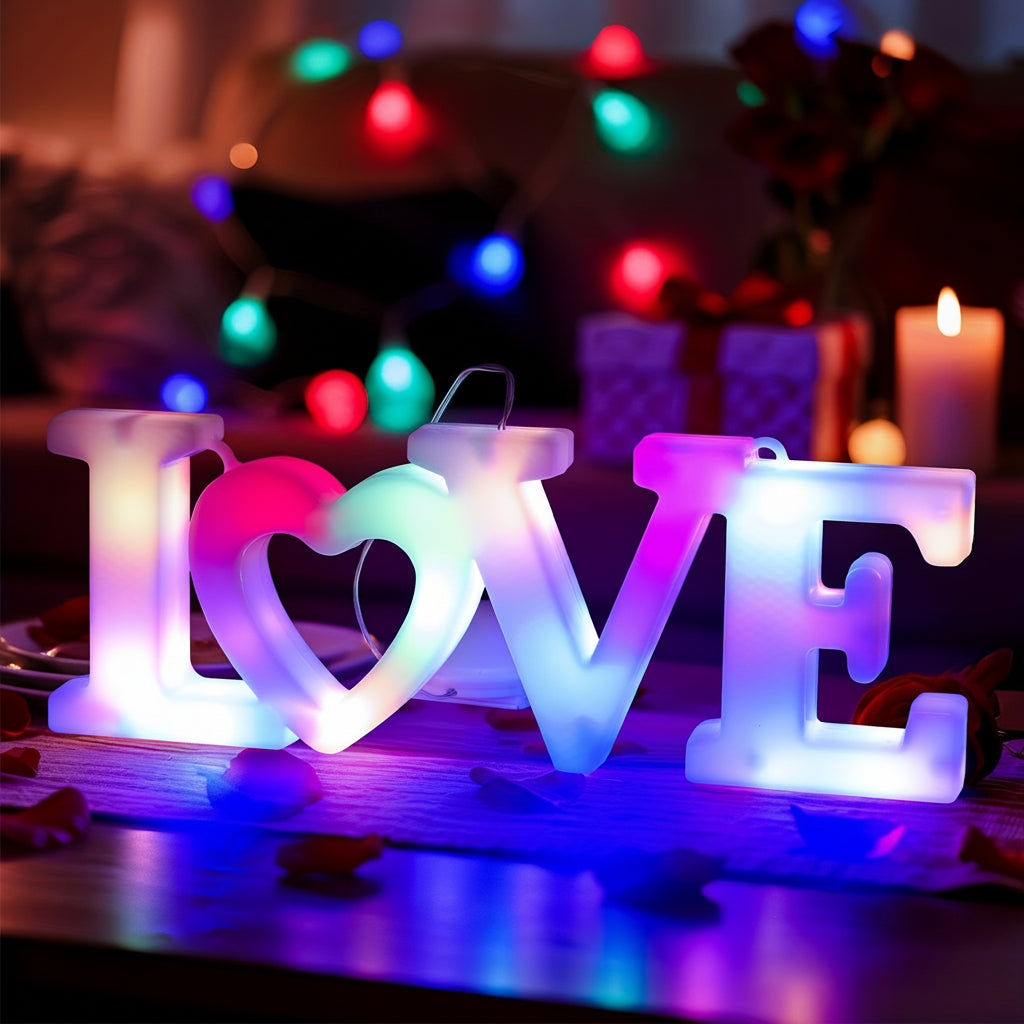 Heart LED Wall Night Light Decor