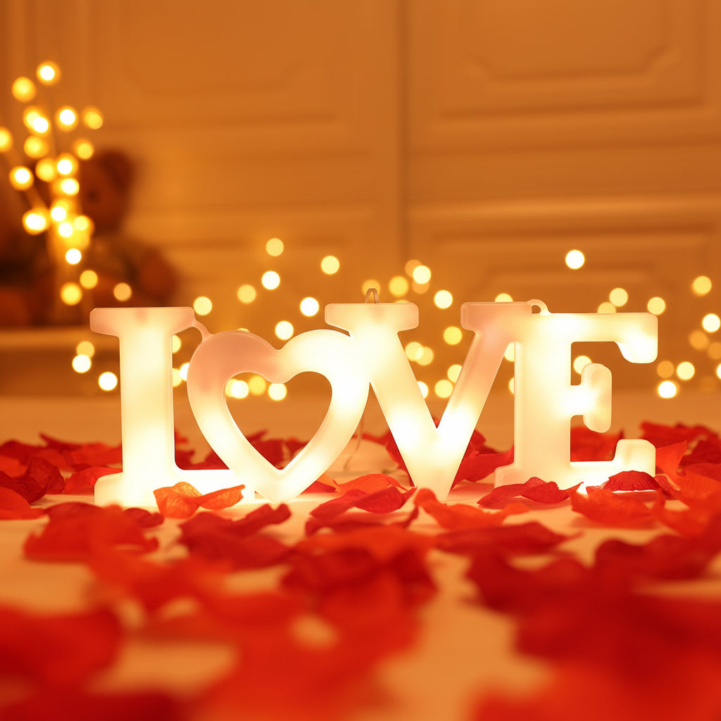 Heart LED Wall Night Light Decor
