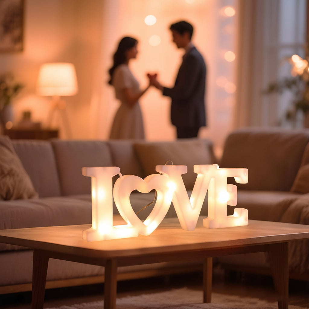 Heart LED Wall Night Light Decor