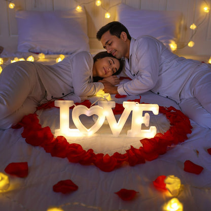Heart LED Wall Night Light Decor
