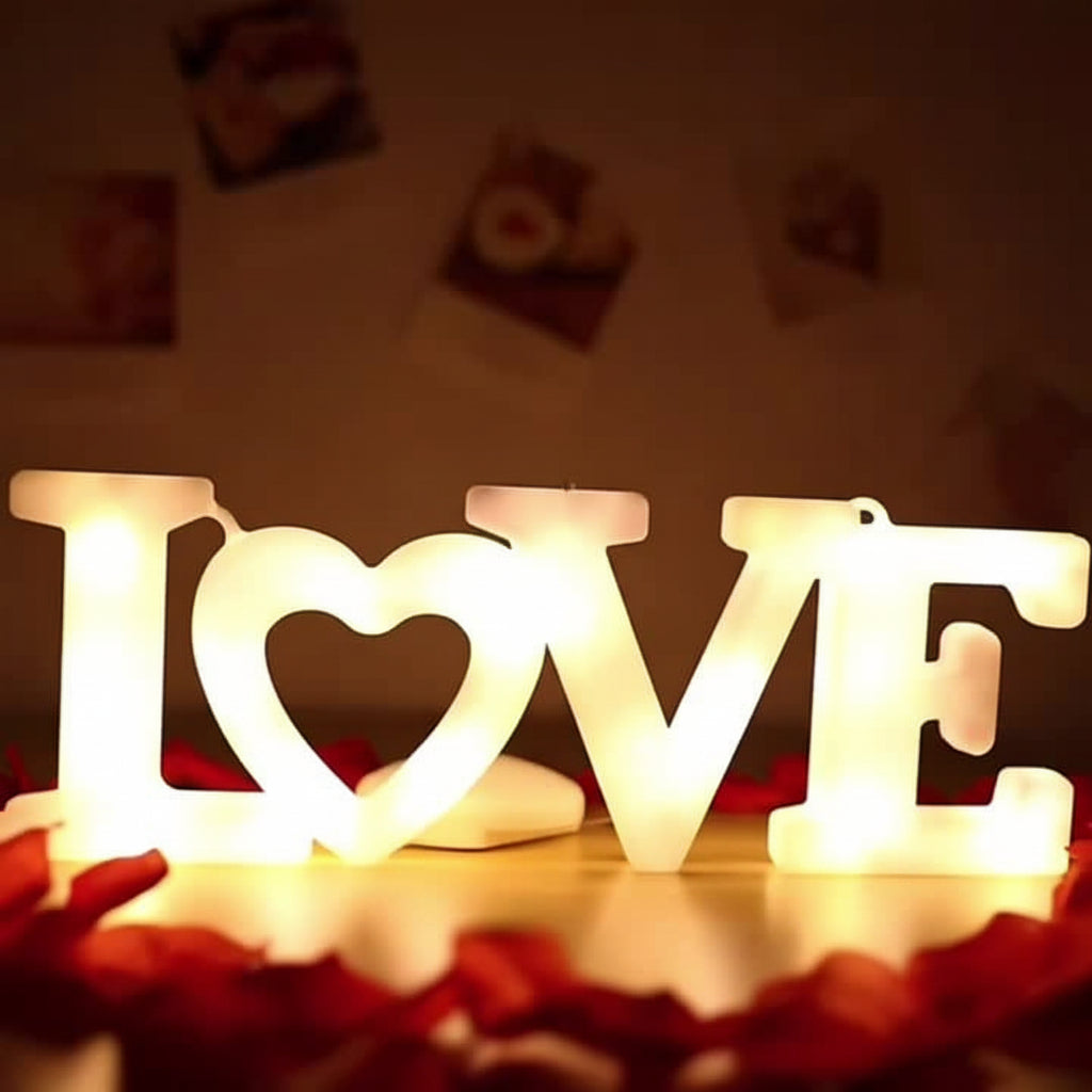 Heart LED Wall Night Light Decor