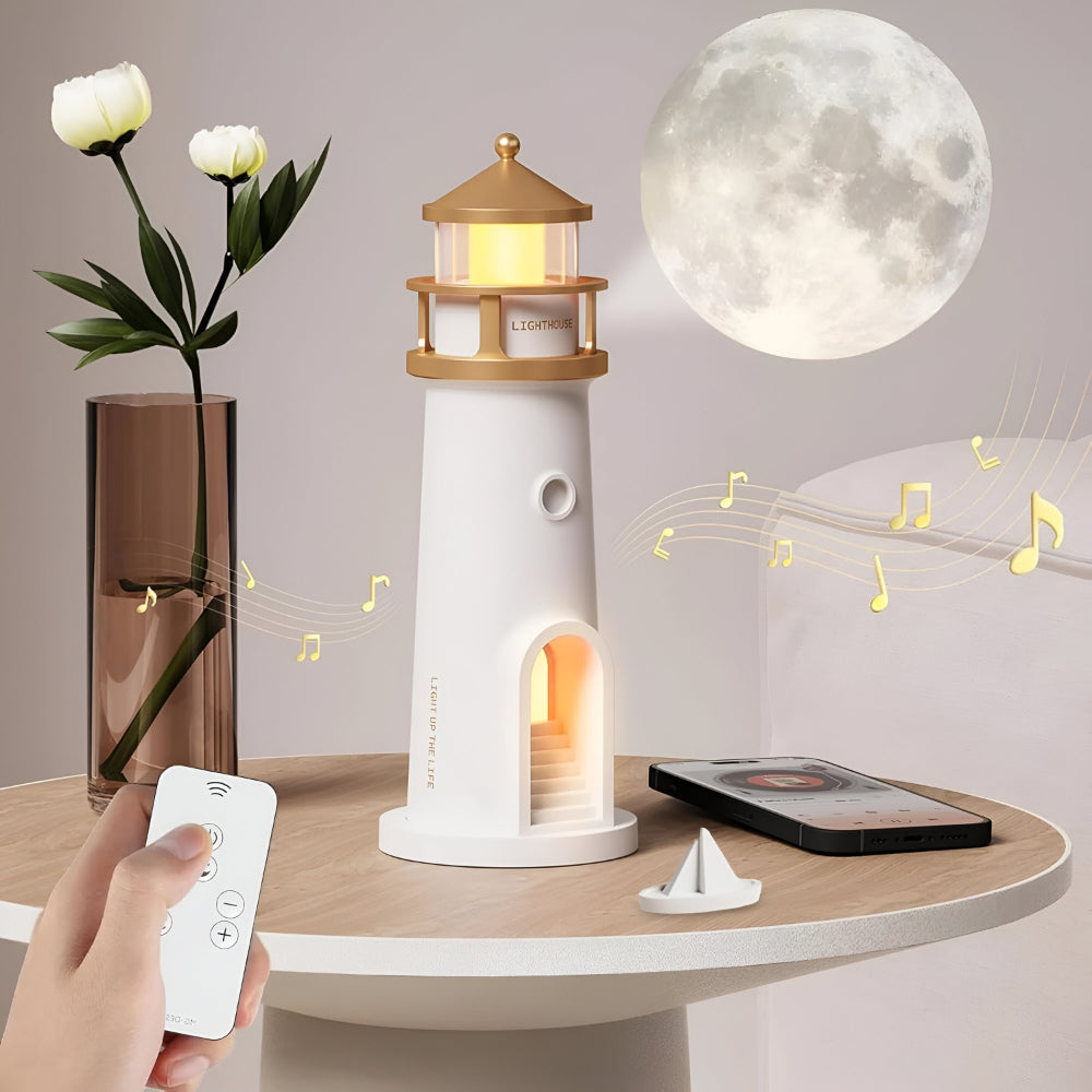 Lighthouse Projection LED Night Light