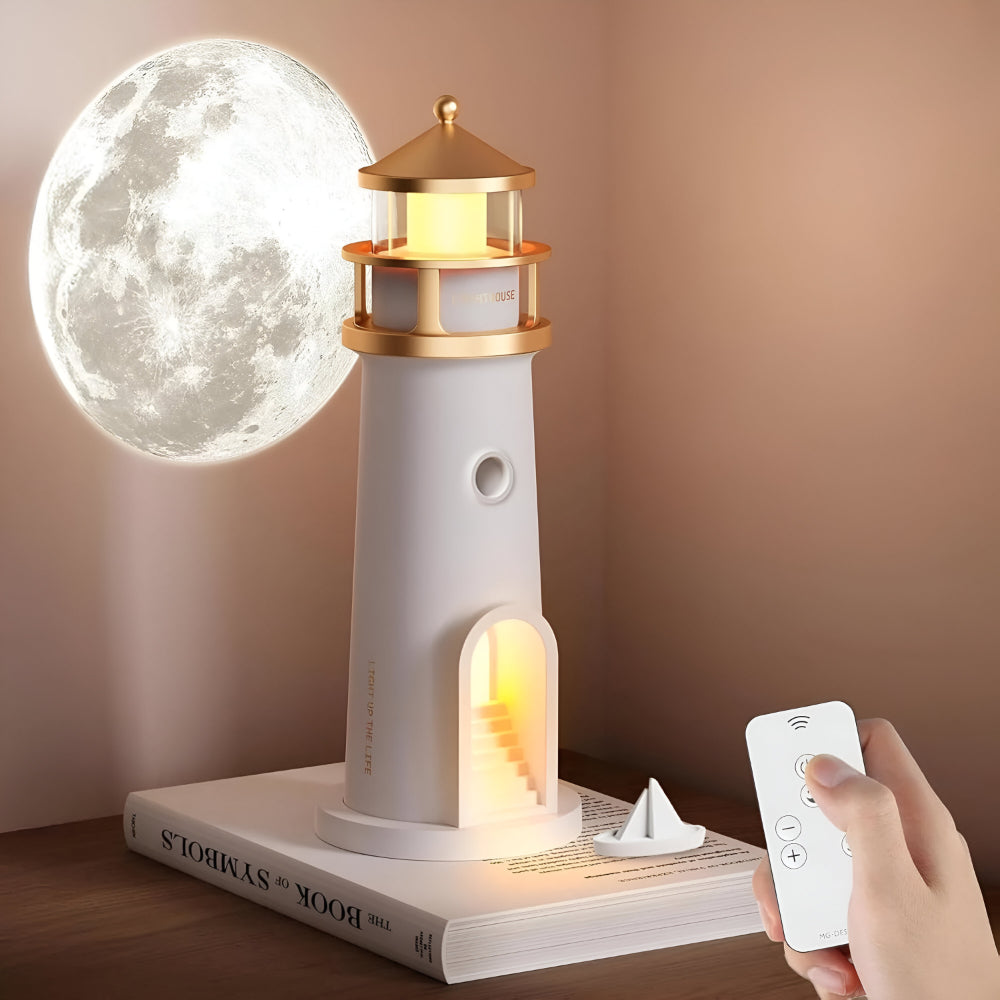 Lighthouse Projection LED Night Light