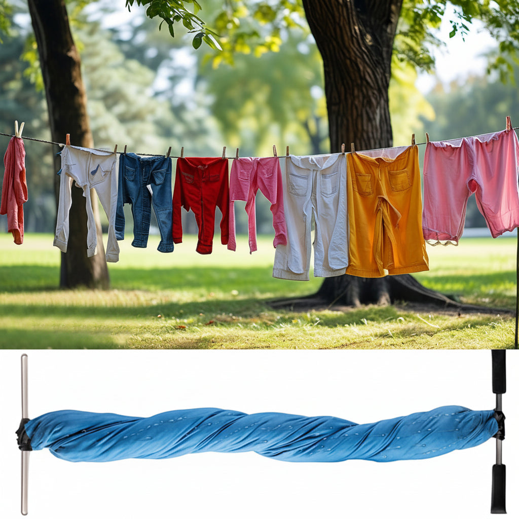Portable Hand Crank Clothes Wringer