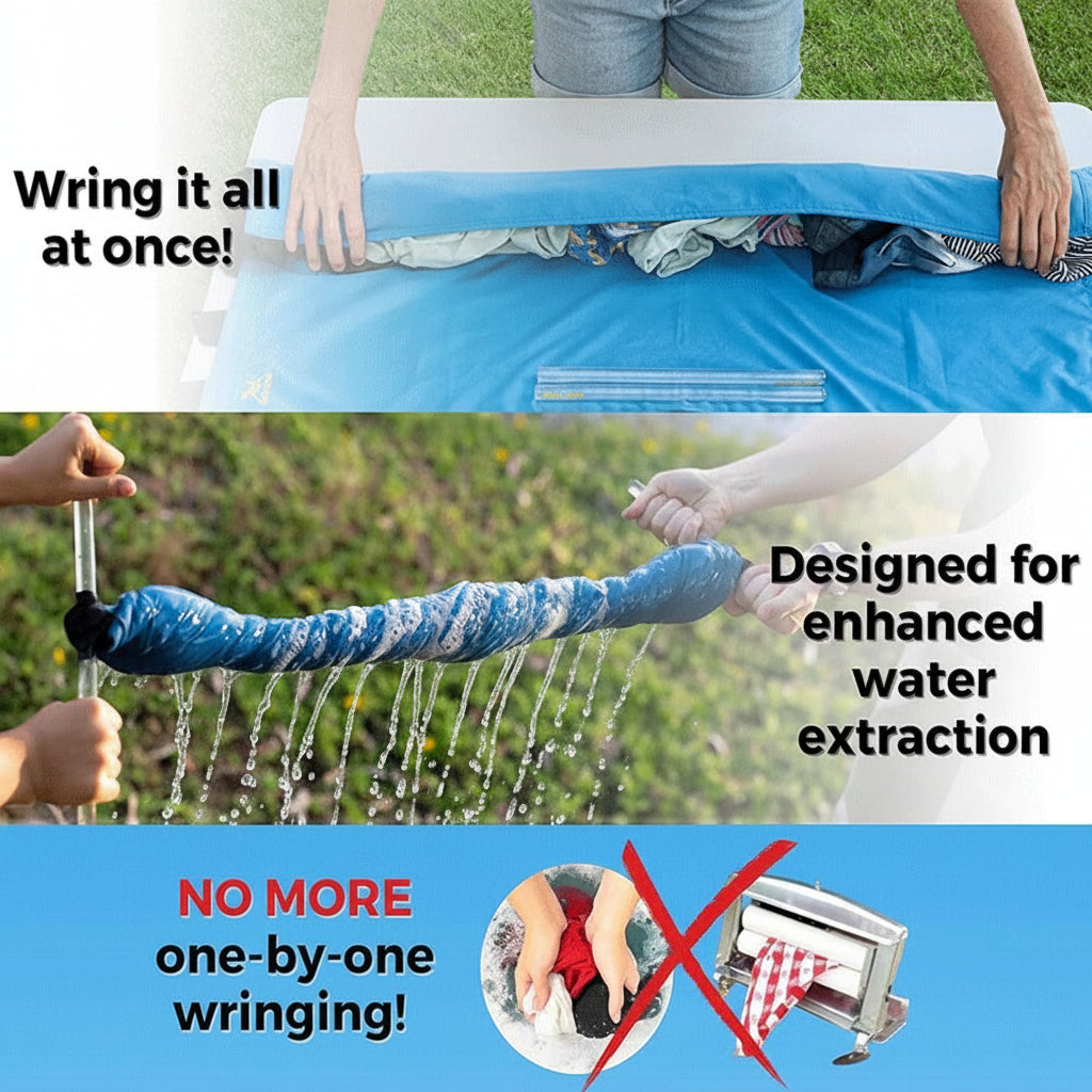 Portable Hand Crank Clothes Wringer