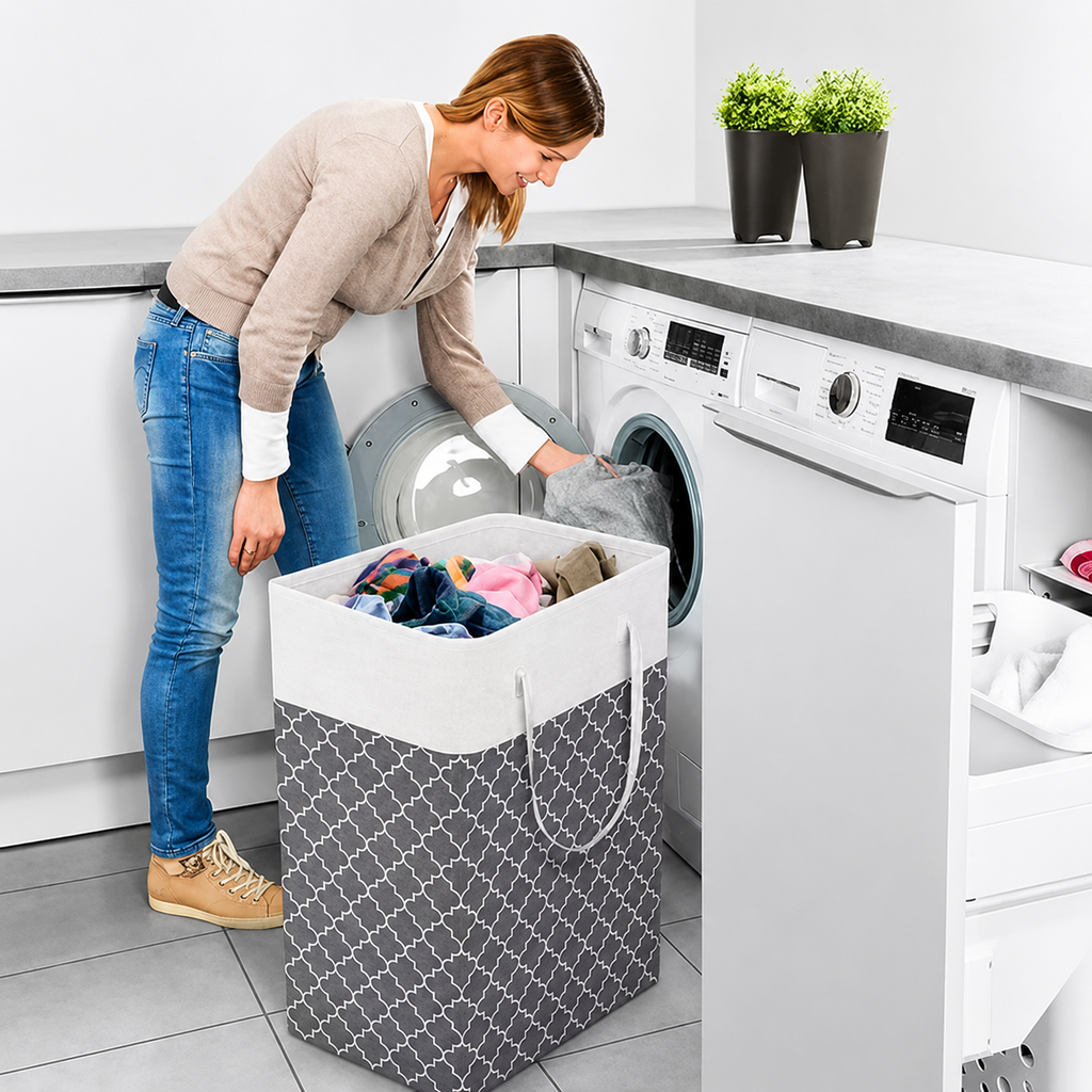 Lauva 75L Foldable Waterproof Laundry Basket