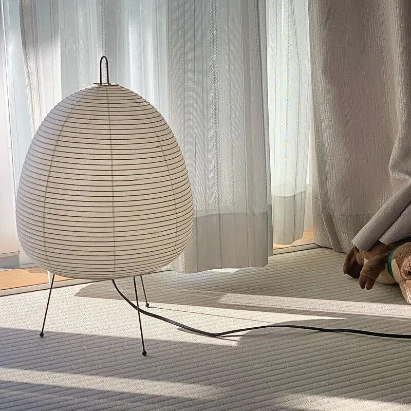 Japanese Rice Paper Zen Table Lamp