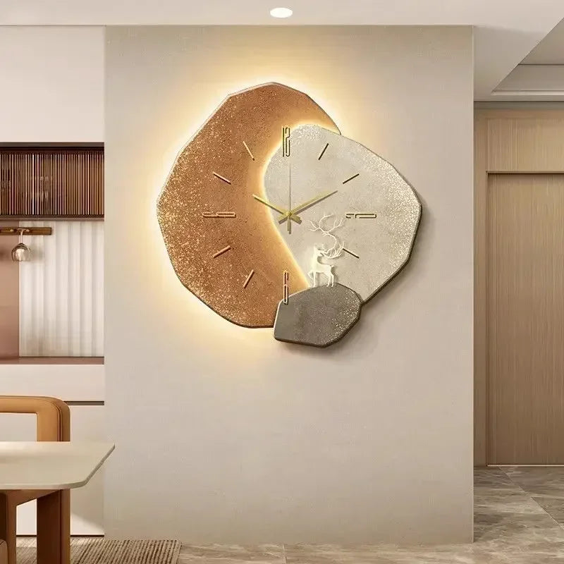 LumoClock Large LED Wall Clock