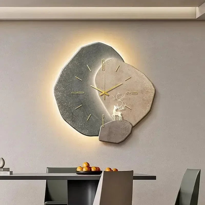 LumoClock Large LED Wall Clock