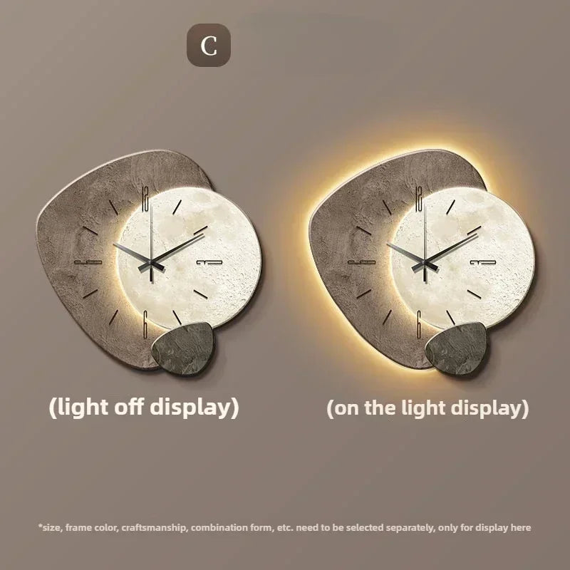 LumoClock Large LED Wall Clock