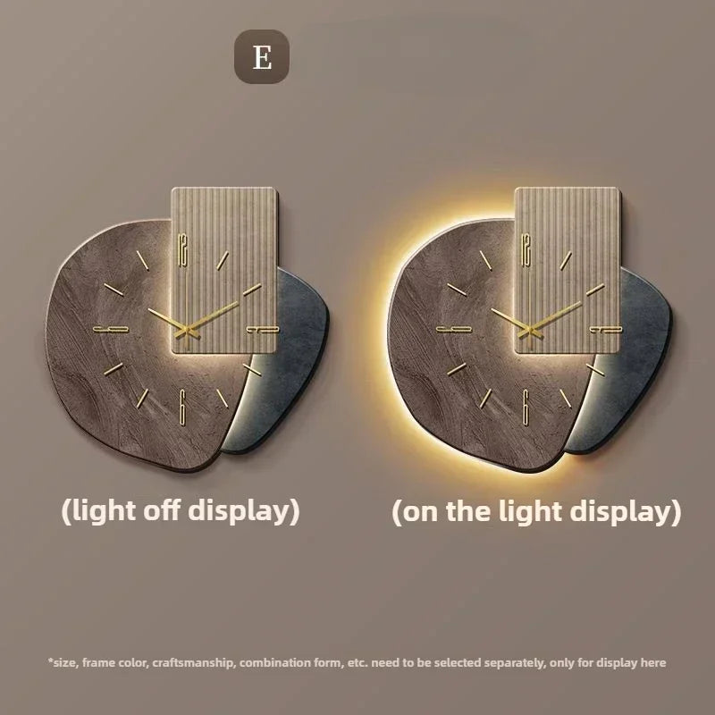 LumoClock Large LED Wall Clock