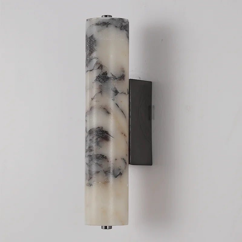 LuxeStone Marble LED Wall Lamp