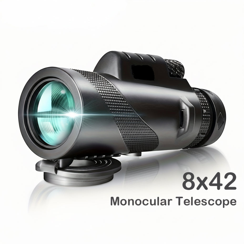 HD Monocular Telescope with Phone Mount