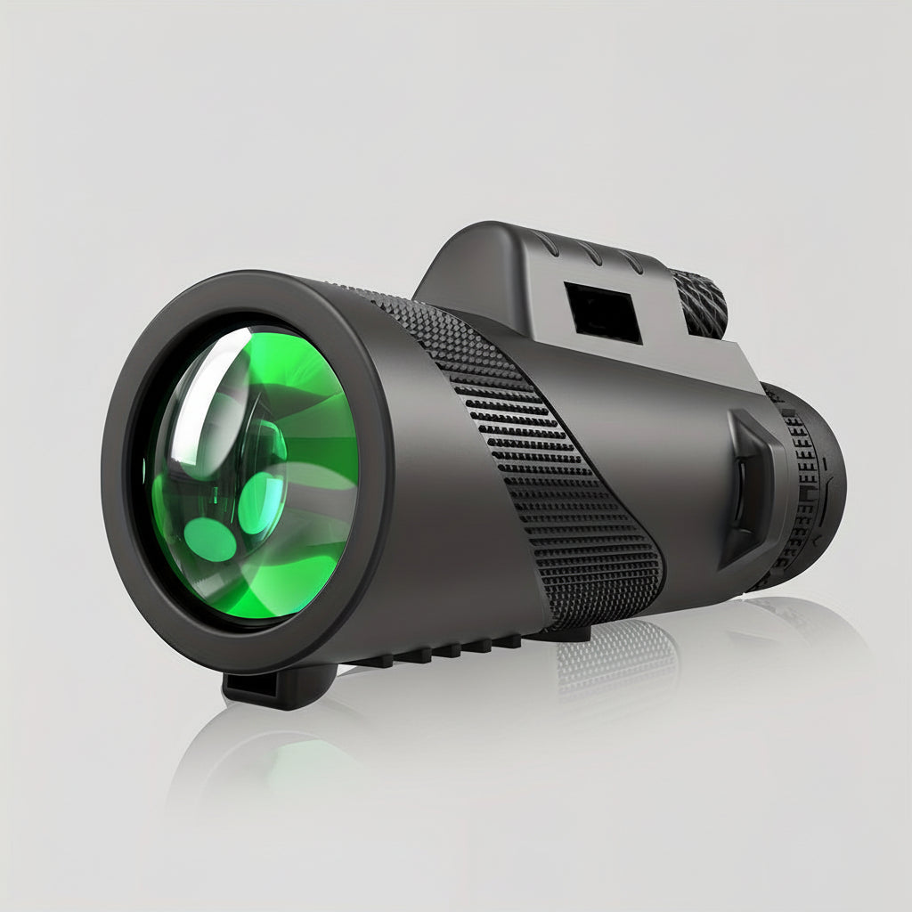 HD Monocular Telescope with Phone Mount