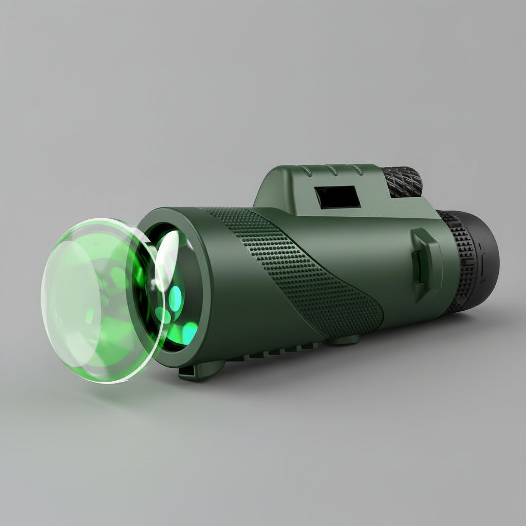 HD Monocular Telescope with Phone Mount