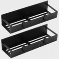 Magnetic Metal Spice Rack Wall Shelf