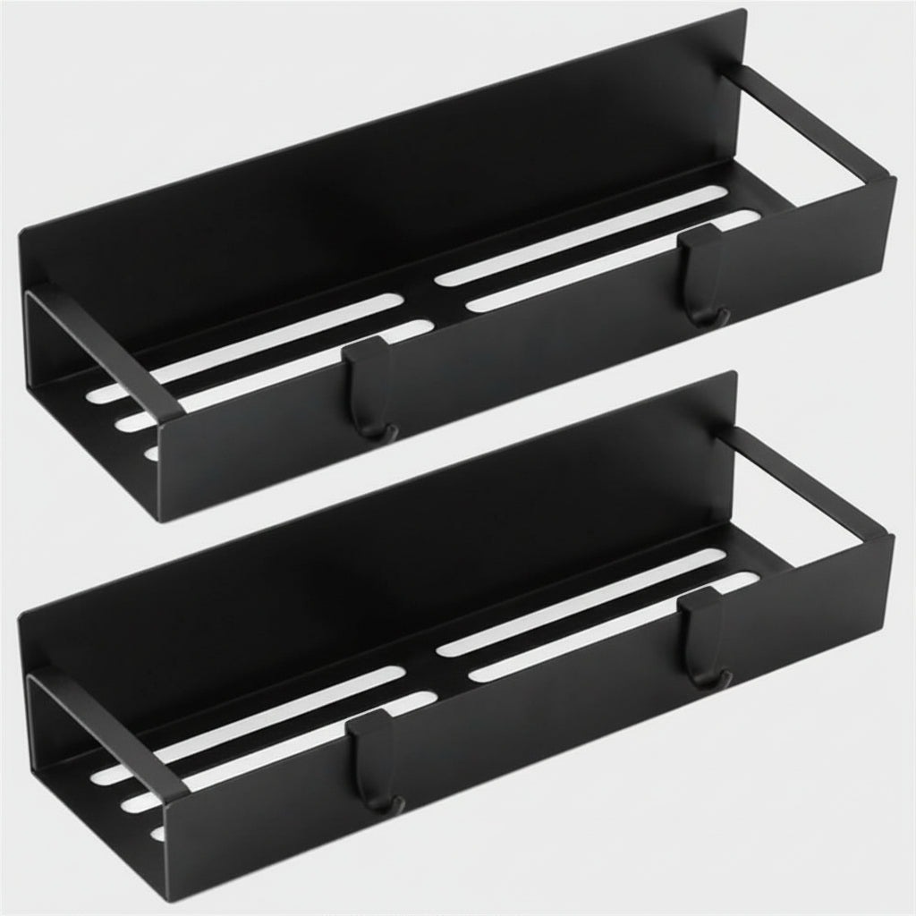 Magnetic Metal Spice Rack Wall Shelf