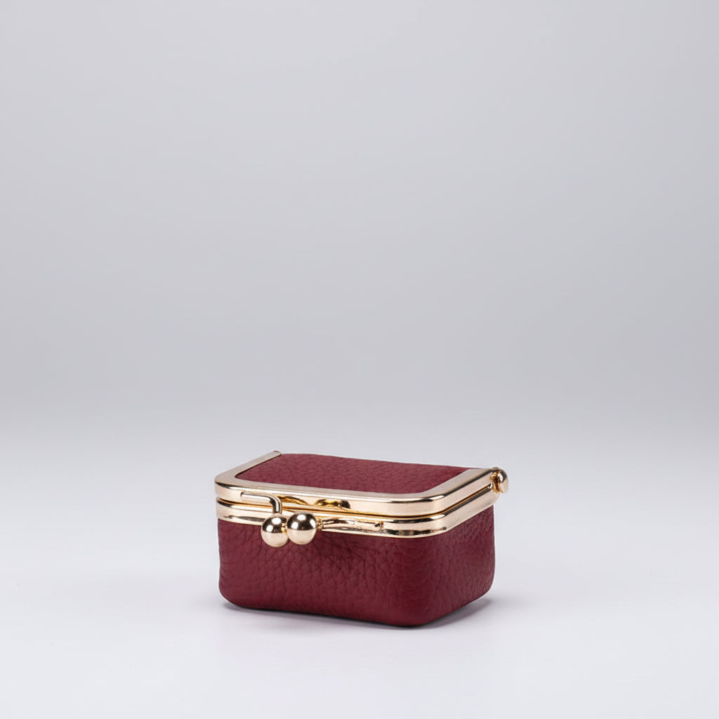 Mini Leather Travel Jewellery Box