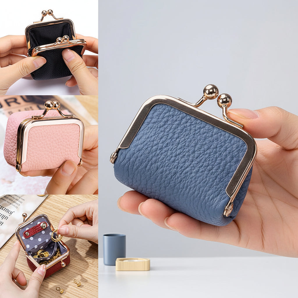 Mini Leather Travel Jewellery Box