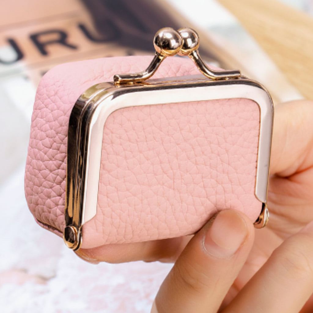 Mini Leather Travel Jewellery Box