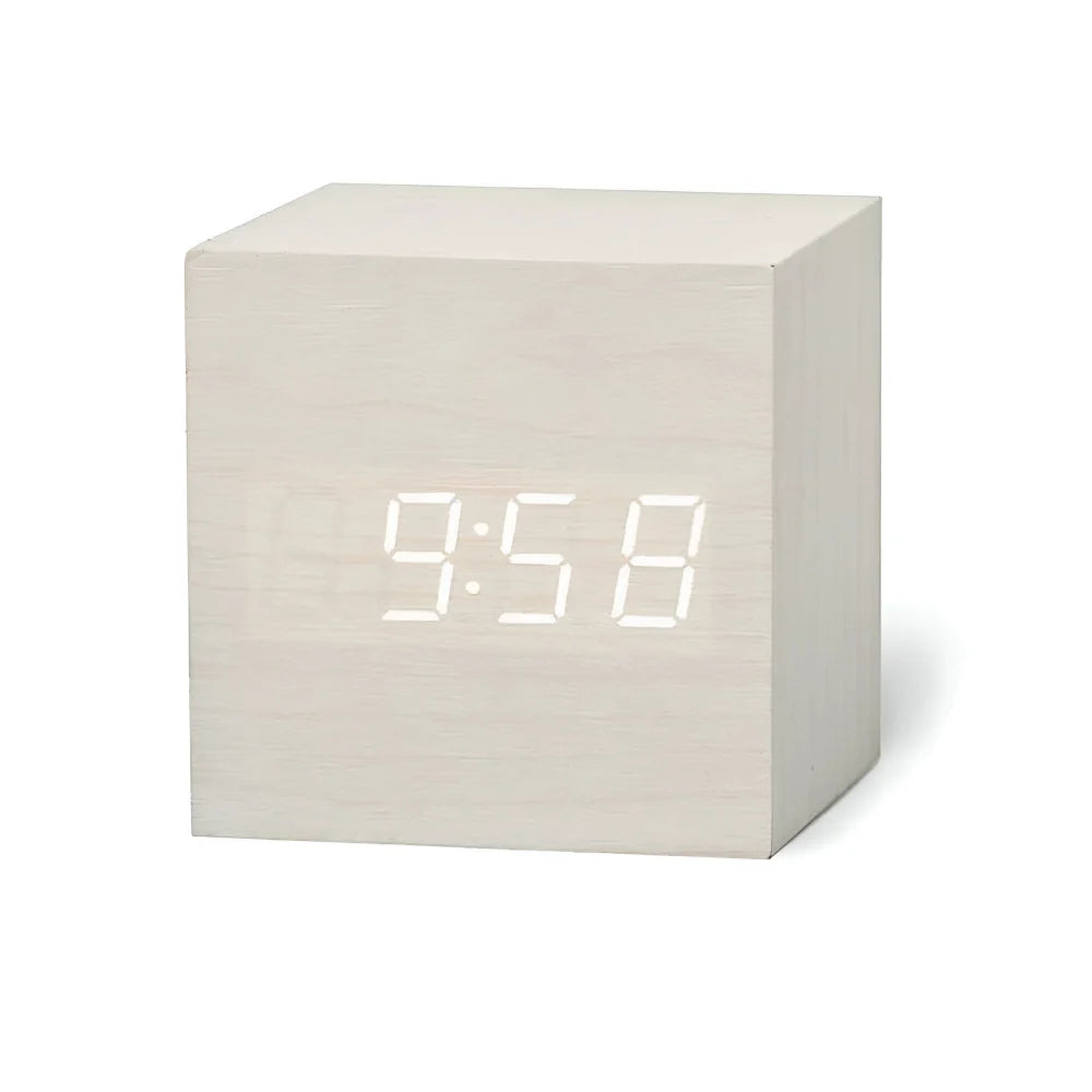 LED Digital Cube Alarm Clock