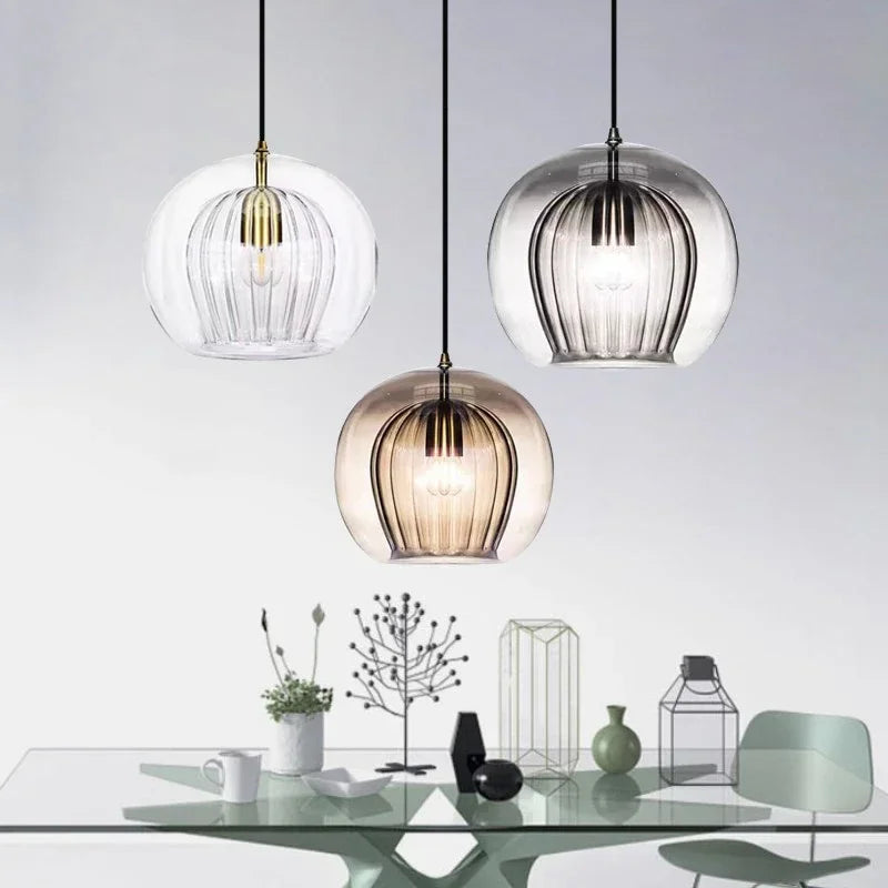 Elegant Glass Ambient Pendant