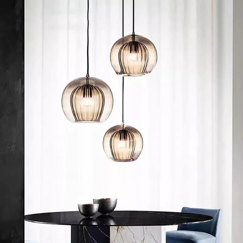 Elegant Glass Ambient Pendant
