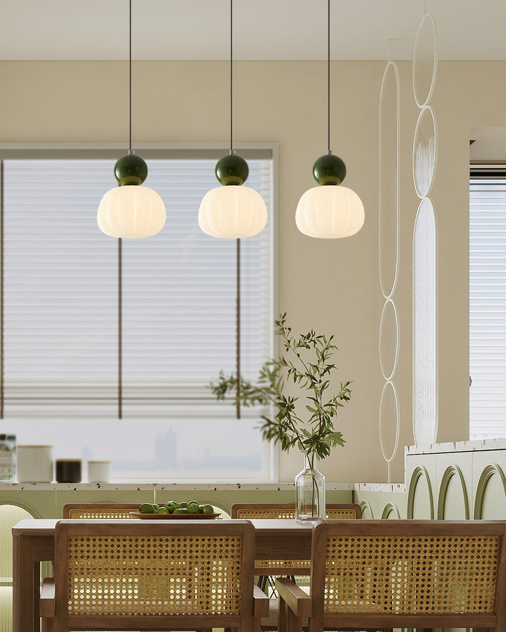 Yedra Organic Acrylic Pendant Lamp