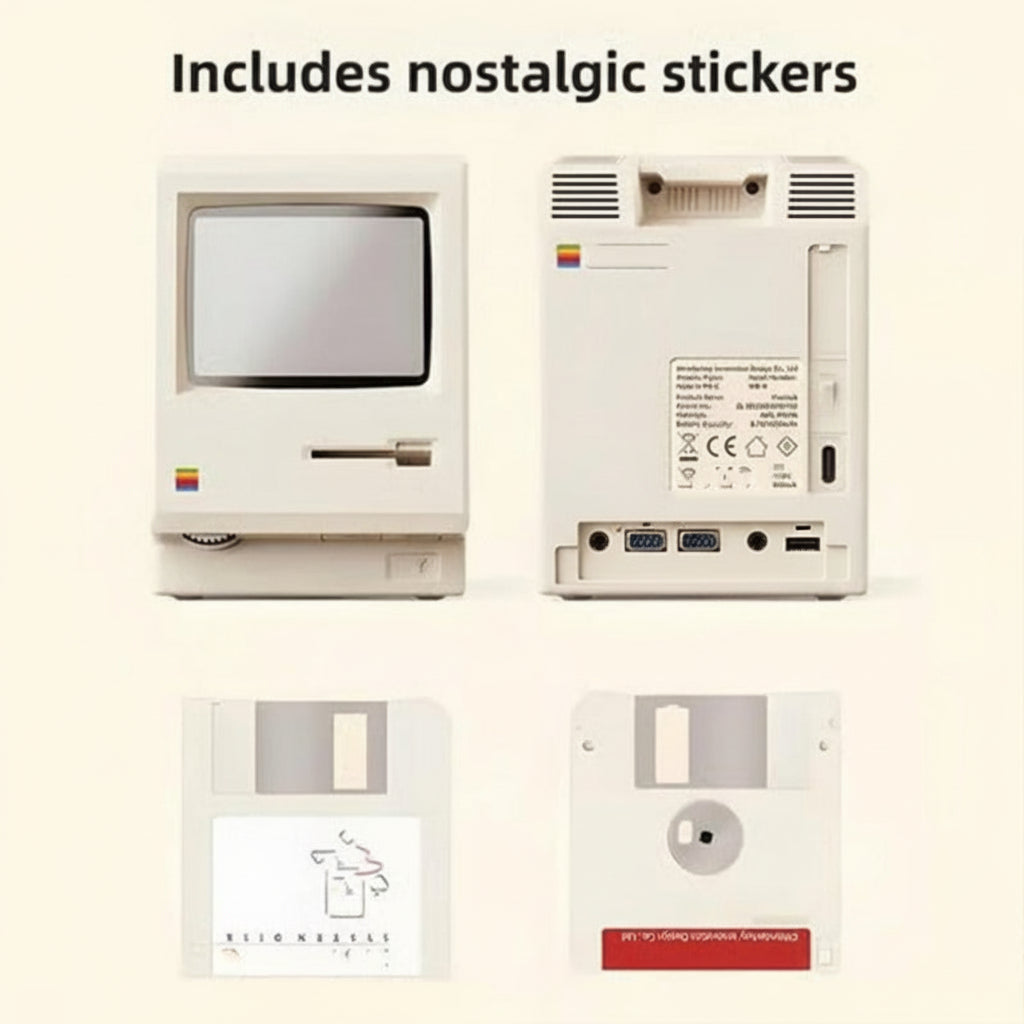 Retro Computer LED Desk Night Light