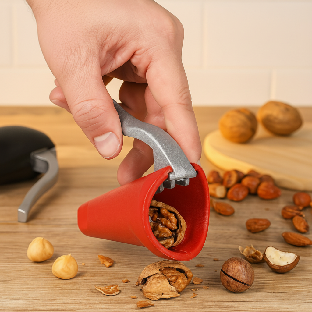 Aluminium Lever Nutcracker Shell Opener
