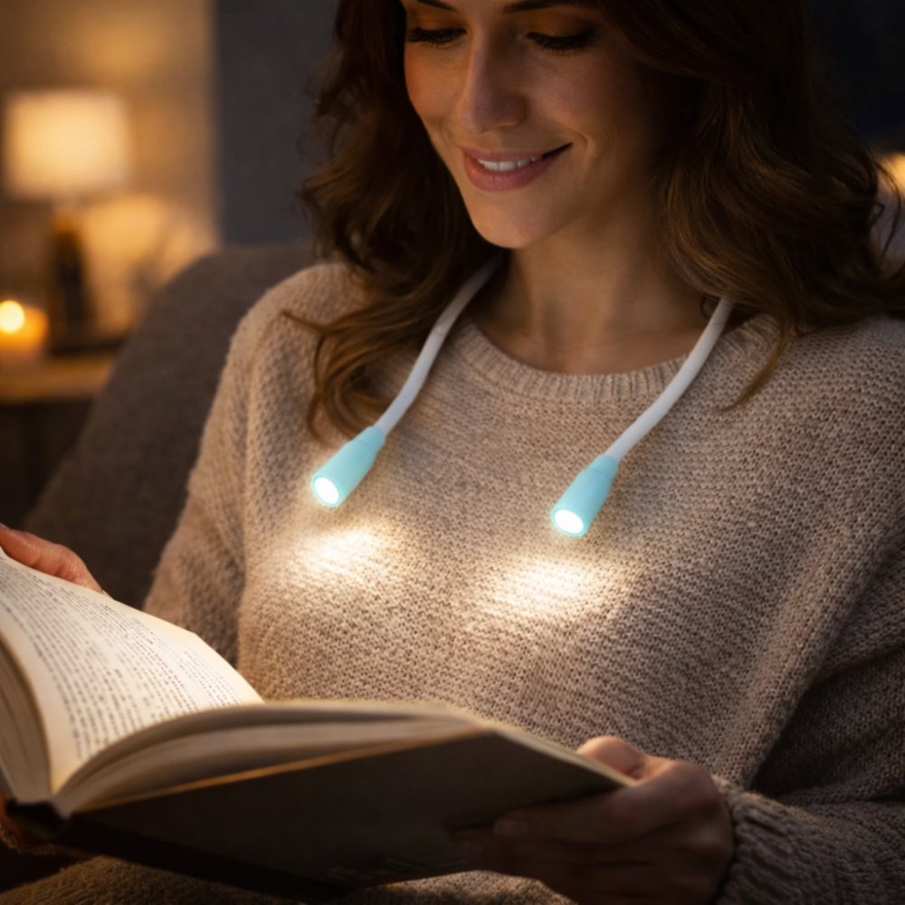 Hands-Free LED Neck Reading Light