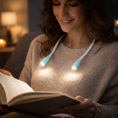 Hands-Free LED Neck Reading Light